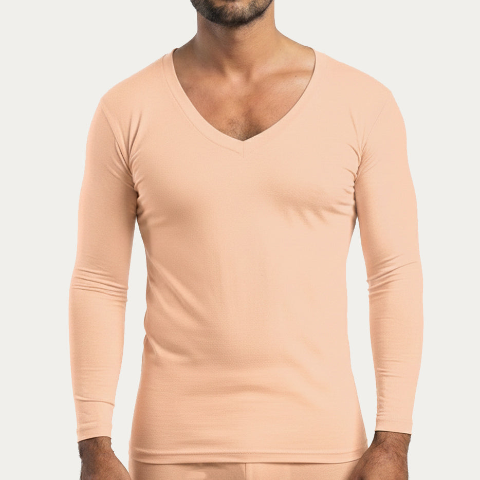 Tricot Col V — Manches longues