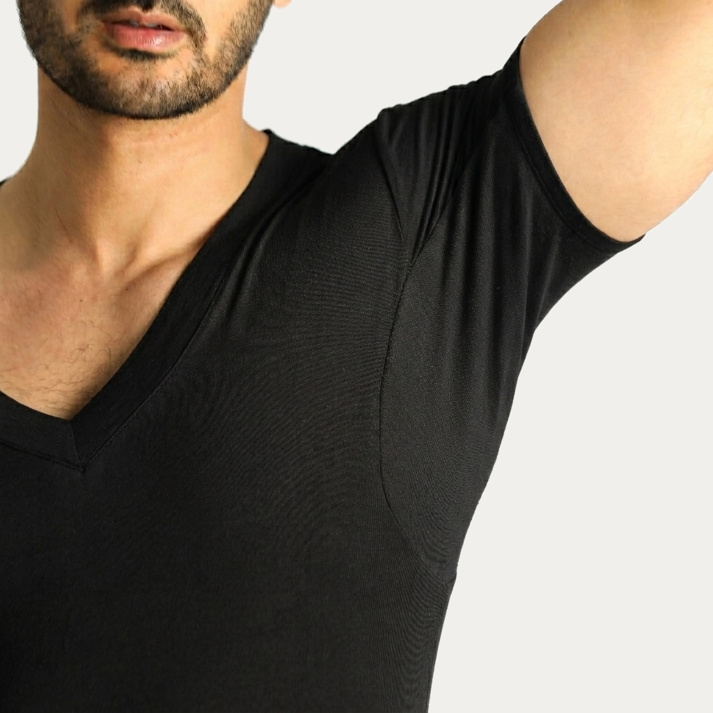 Tricot Col V — Manches courtes
