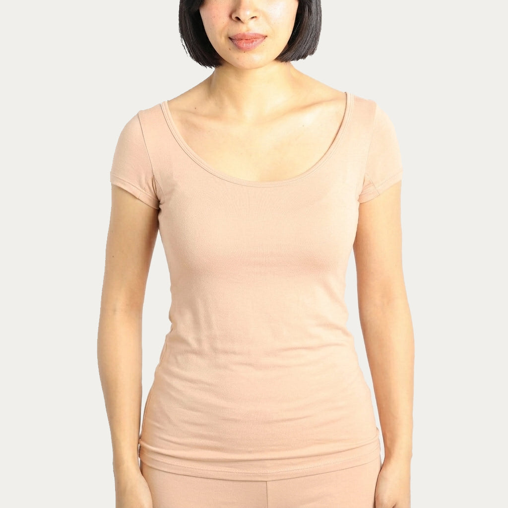 Tricot Col Rond — Manches courtes