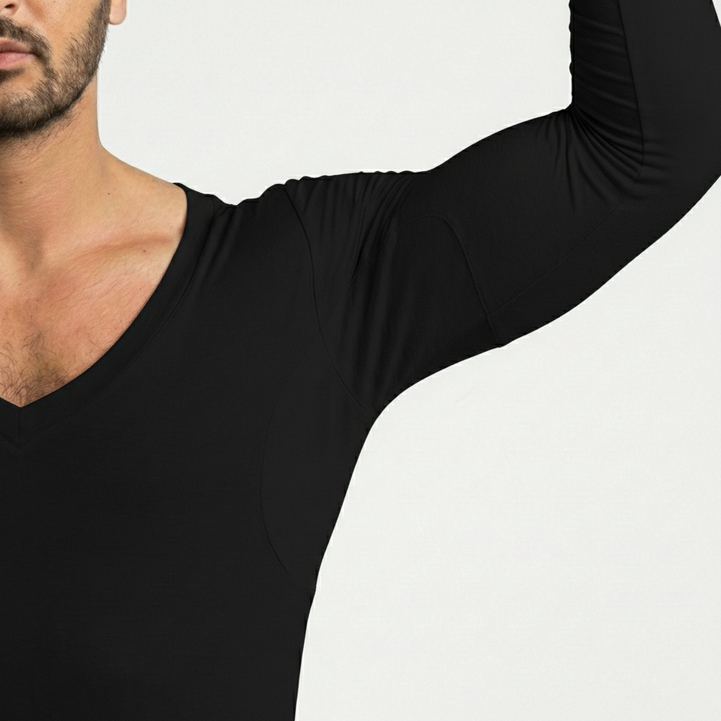 Tricot Col V — Manches longues